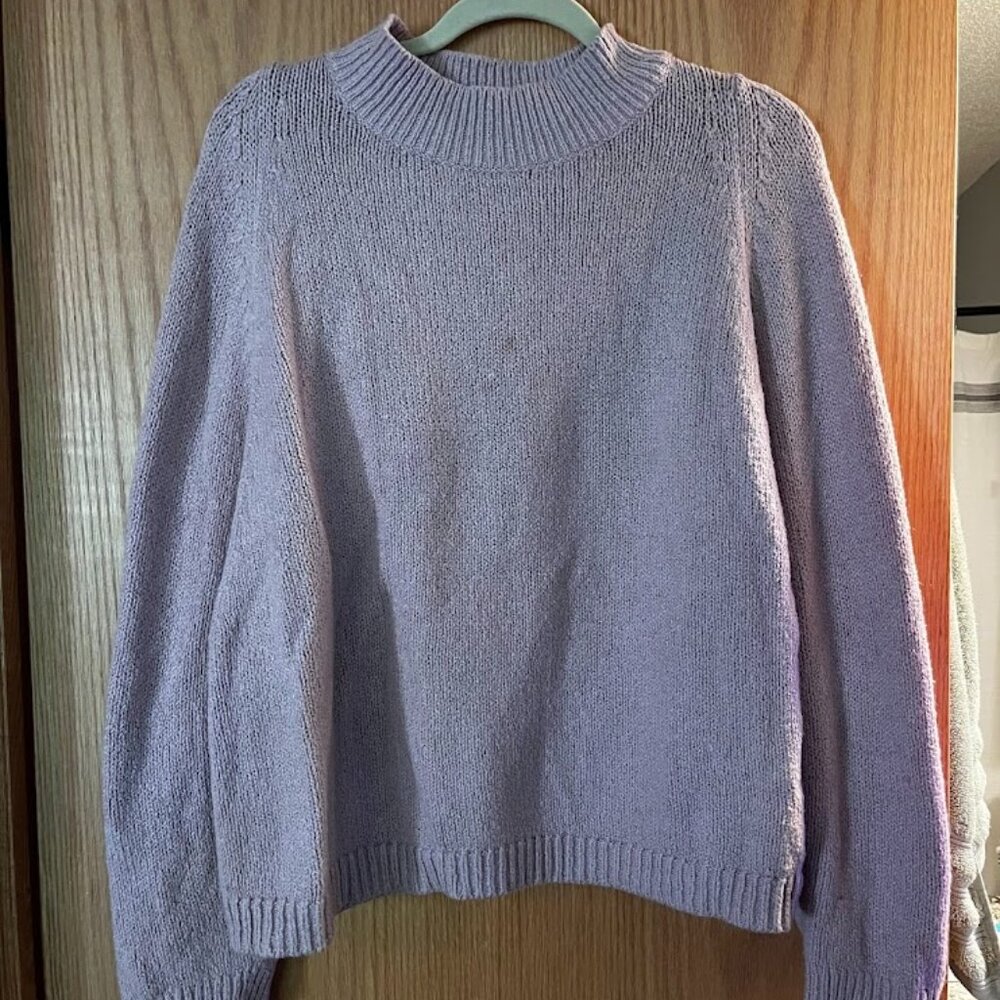 Old Navy Pink Mock Neck Sweater